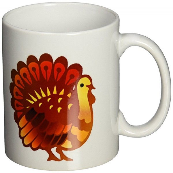 Thanksgiving Style Printed Tea Cups